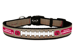 Arizona Cardinals Pet Collar Reflective Football Size Medium