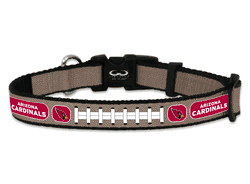 Arizona Cardinals Pet Collar Reflective Football Size Toy