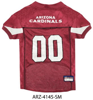 Arizona Cardinals Pet Mesh Jersey Small