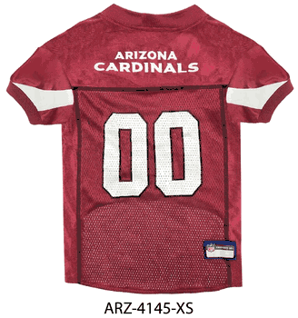 Arizona Cardinals Pet Mesh Jersey X-Small