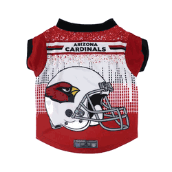 Arizona Cardinals Pet Performance Tee Shirt Xtra Large
