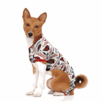 Arizona Cardinals Pet PJs Extra Small