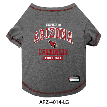 Arizona Cardinals Pet Tee Shirt Large