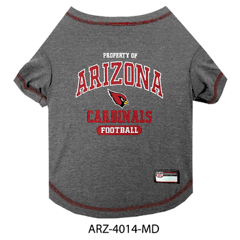 Arizona Cardinals Pet Tee Shirt - Medium
