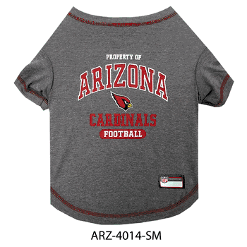 Arizona Cardinals Pet Tee Shirt Small