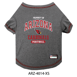 Arizona Cardinals Pet Tee Shirt X-Small