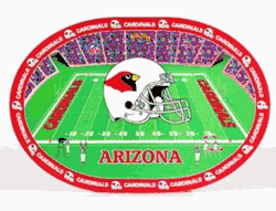 Arizona Cardinals Placemats Set of 4 CO