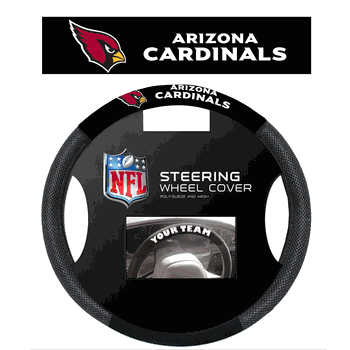 Arizona Cardinals Poly-Suede Steering Wheel Cover