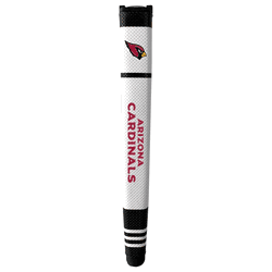 Arizona Cardinals Putter Grip (White with colored stripes)
