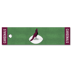 Arizona Cardinals Putting Green Mat - 1.5ft. x 6ft., NFL Vintage