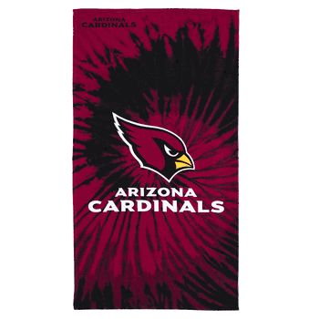 NFL Arizona Cardinals Pyschedlic Beach Towel