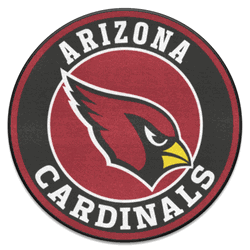 Arizona Cardinals Roundel Rug - 27in. Diameter
