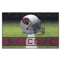 Arizona Cardinals Rubber Door Mat - 18in. x 30in.