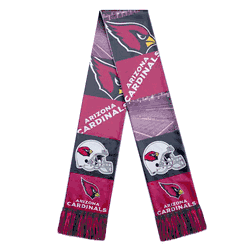 Arizona Cardinals Scarf Printed Bar Design