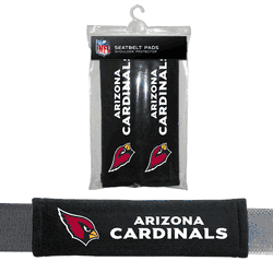 Arizona Cardinals Seat Belt Pad 2 Pack