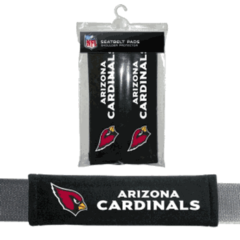 Arizona Cardinals Seat Belt Pads CO