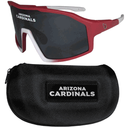 Arizona Cardinals Shield Sunglasses with Case