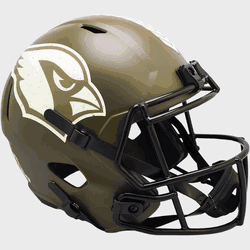 Arizona Cardinals Speed Replica Full Size Football Helmet SALUTE TO SERVICE