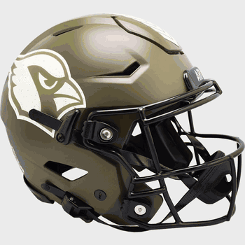 Arizona Cardinals SpeedFlex Full Size Football Helmet SALUTE TO SERVICE