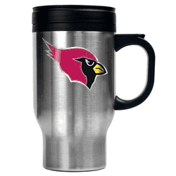 Arizona Cardinals Stainless Steel Travel Mug