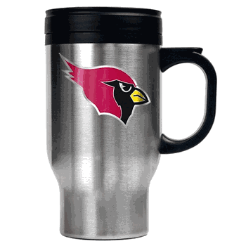 Arizona Cardinals Stainless Steel Travel Mug