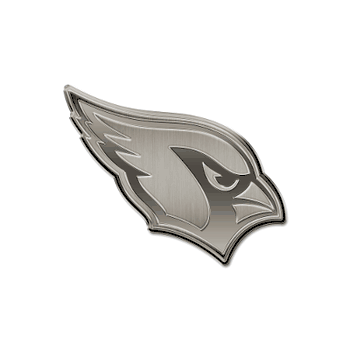 Arizona Cardinals Standard Antique Nickel Auto Emblem for Car/Truck/SUV