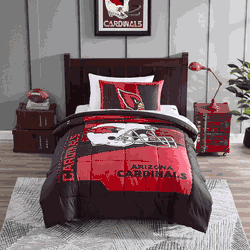 Arizona Cardinals Status Bed In A Bag Twin