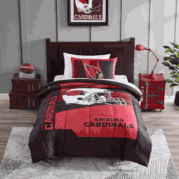 Arizona Cardinals Status Bed In A Bag Twin