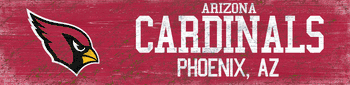 Arizona Cardinals Team Name Sign
