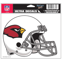 Arizona Cardinals Ultra Decal 5" x 6"