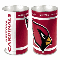 Arizona Cardinals Wastebasket 15 Inch