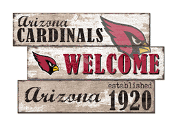 Arizona Cardinals Welcome 3 Plank