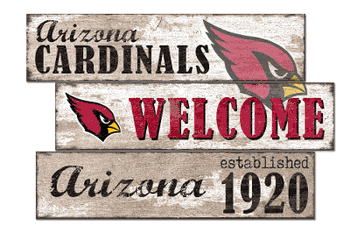 Arizona Cardinals Welcome 3 Plank