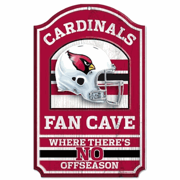 Arizona Cardinals Wood Sign - 11