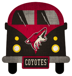 Arizona Coyotes 12" Team Bus Sign
