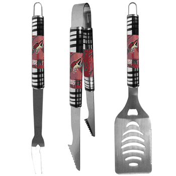 Arizona Coyotes 3 pc Tailgater BBQ Set