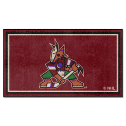 Arizona Coyotes 3ft. x 5ft. Plush Area Rug