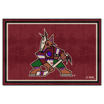 Arizona Coyotes 5ft. x 8 ft. Plush Area Rug