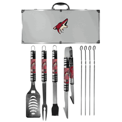 Arizona Coyotes 8 pc Tailgater BBQ Set