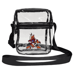 Arizona Coyotes Clear Sideline Purse