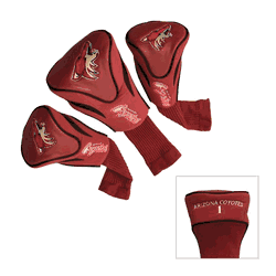 Arizona Coyotes Club 3 Piece Contour Headcover Set