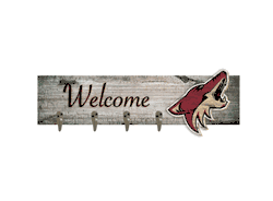 Arizona Coyotes Coat Hanger 6x24