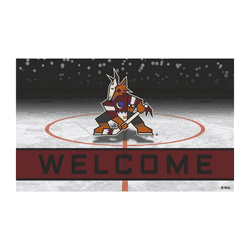 Arizona Coyotes Crumb Rubber Door Mat - 18in. x 30in.