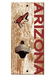 Arizona Coyotes Distressed Bottle Opener