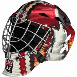 Arizona Coyotes GFM 1500: NHL Team Goalie Face Masks