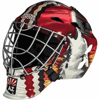 Arizona Coyotes GFM 1500: NHL Team Goalie Face Masks