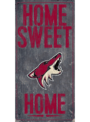 Arizona Coyotes Home Home Sweet Home 6x12