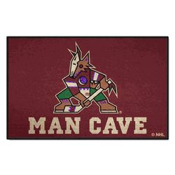 Arizona Coyotes Man Cave Starter Mat Accent Rug - 19in. x 30in.