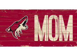 Arizona Coyotes MOM 6x12 Sign