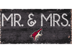 Arizona Coyotes Mr. & Mrs. Sign